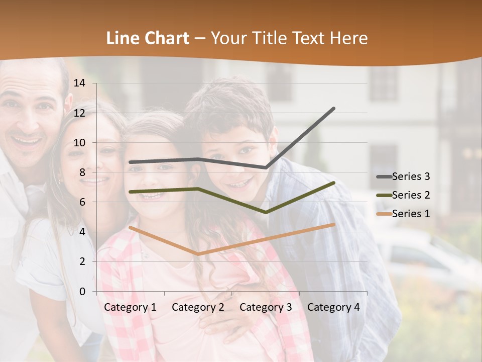 Smiling Child Portrait PowerPoint Template