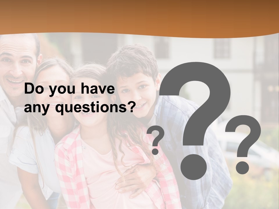 Smiling Child Portrait PowerPoint Template