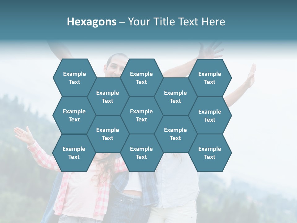 Together Bonding Children PowerPoint Template