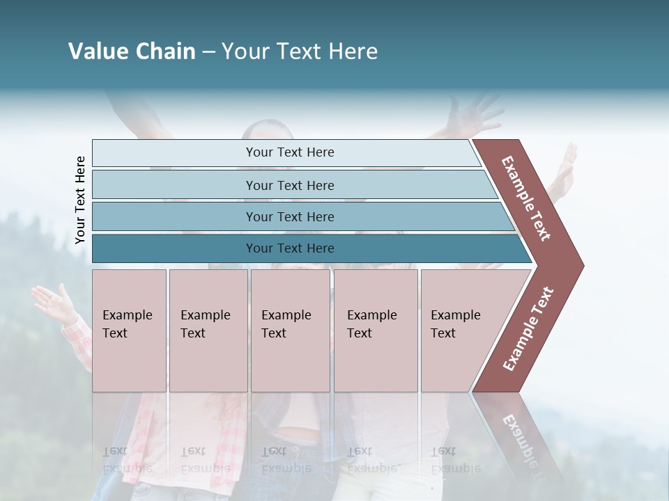 Together Bonding Children PowerPoint Template