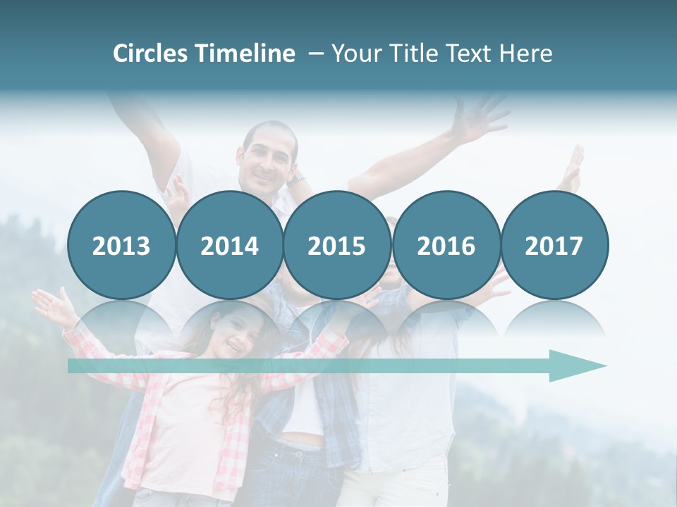 Together Bonding Children PowerPoint Template