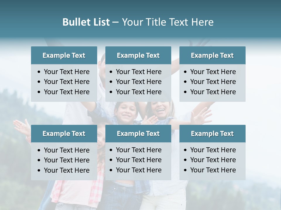 Together Bonding Children PowerPoint Template