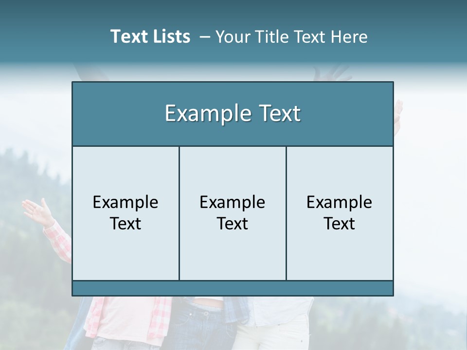 Together Bonding Children PowerPoint Template