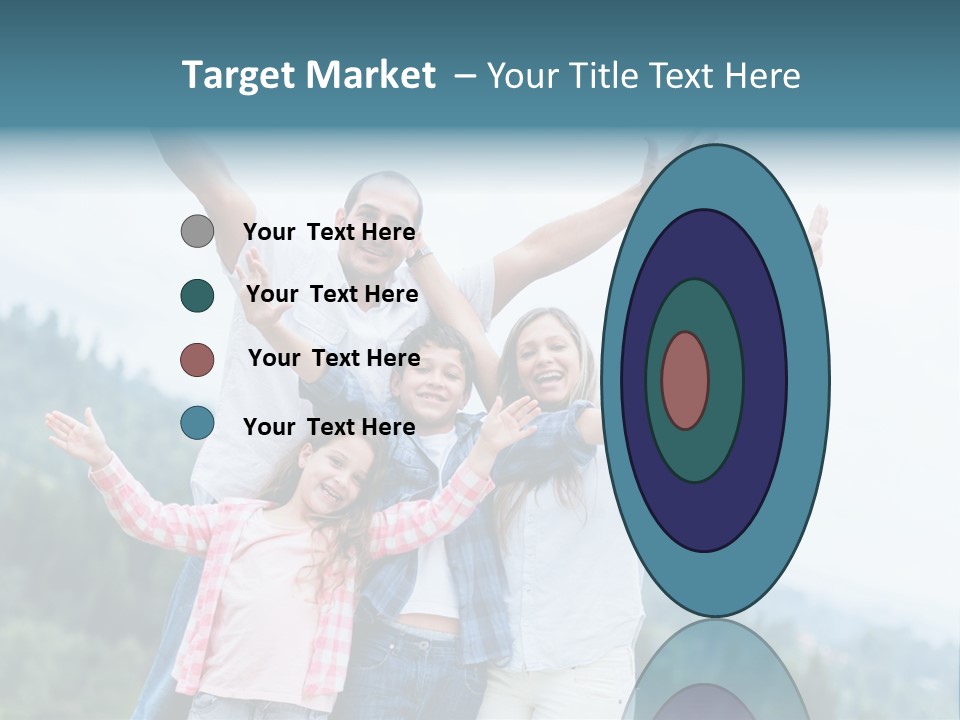 Together Bonding Children PowerPoint Template