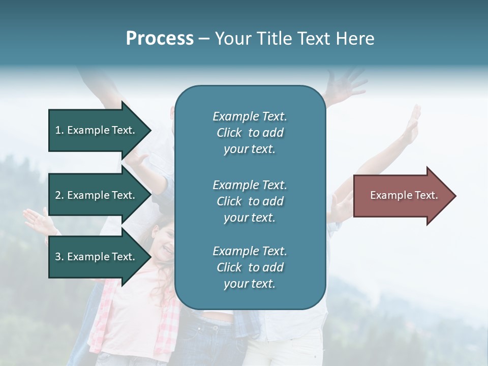 Together Bonding Children PowerPoint Template
