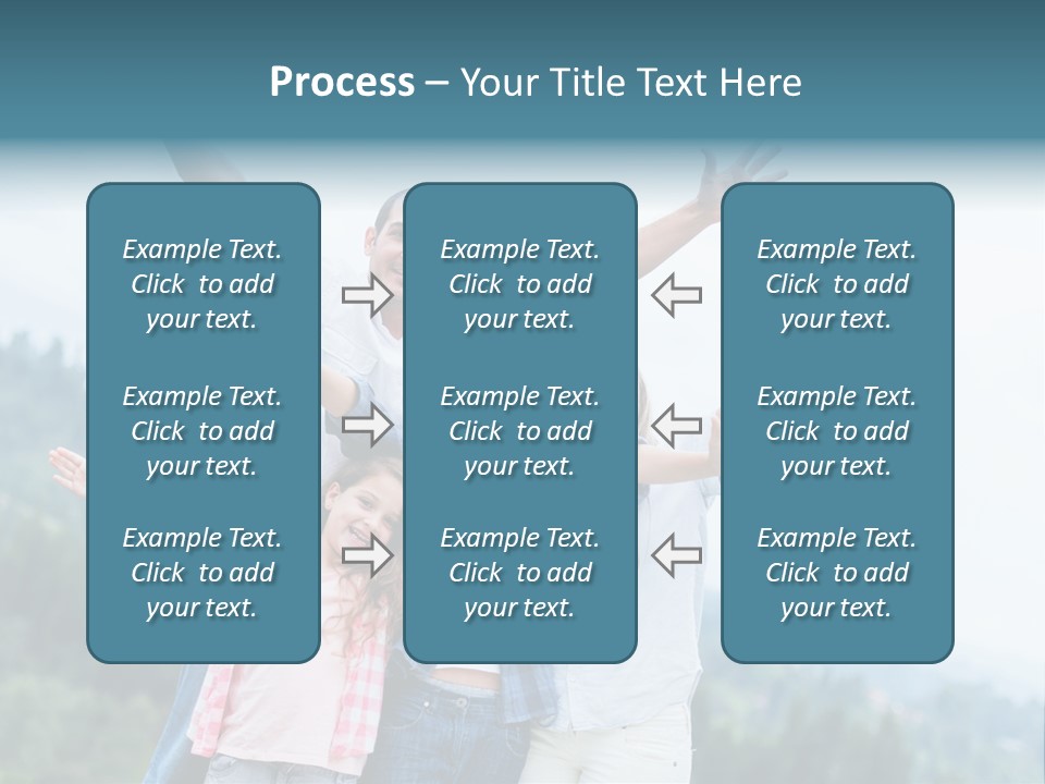 Together Bonding Children PowerPoint Template