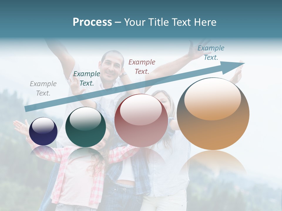 Together Bonding Children PowerPoint Template