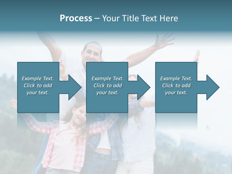 Together Bonding Children PowerPoint Template