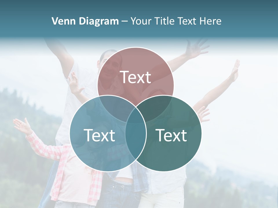 Together Bonding Children PowerPoint Template