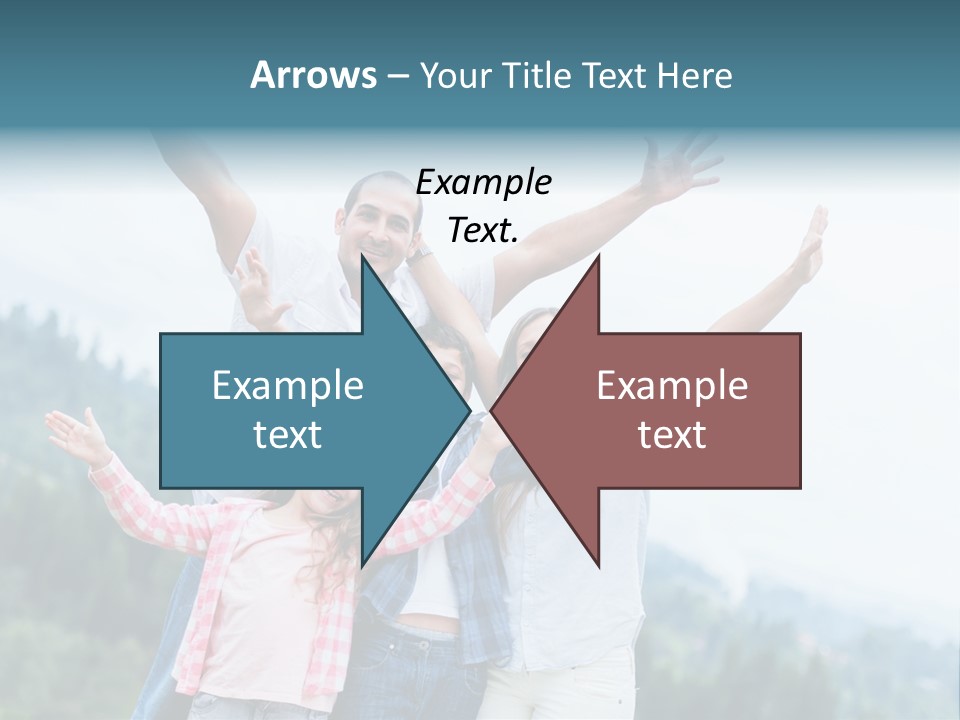 Together Bonding Children PowerPoint Template