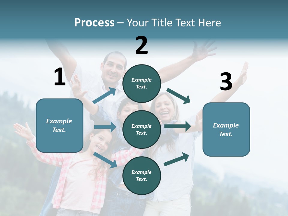 Together Bonding Children PowerPoint Template