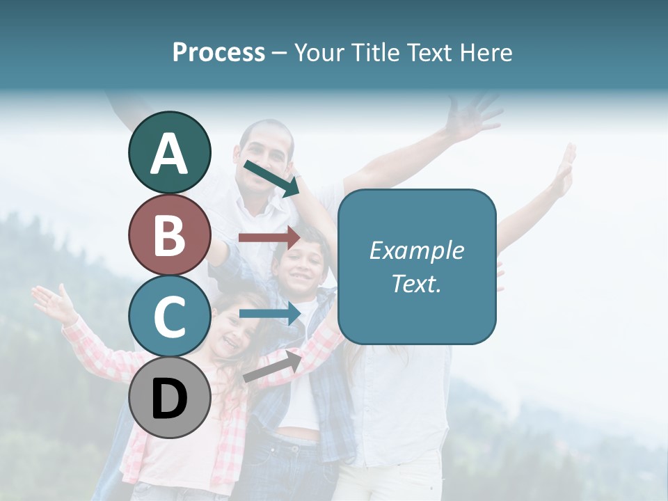 Together Bonding Children PowerPoint Template