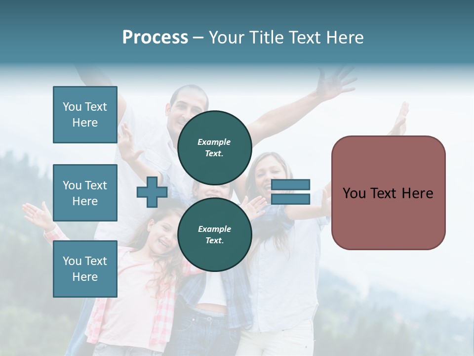 Together Bonding Children PowerPoint Template