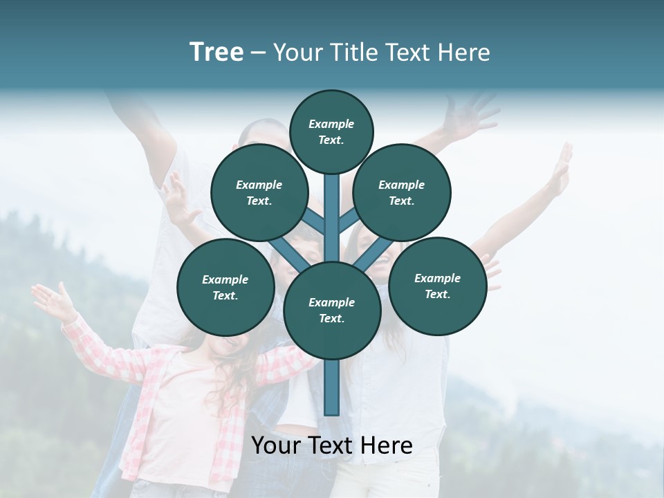 Together Bonding Children PowerPoint Template