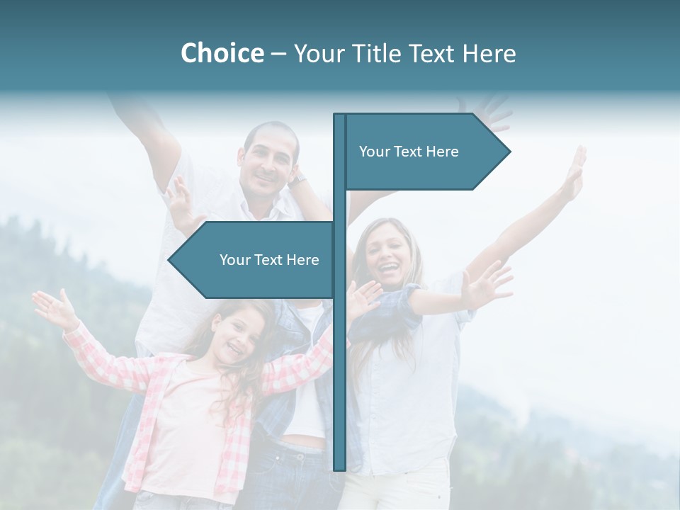 Together Bonding Children PowerPoint Template