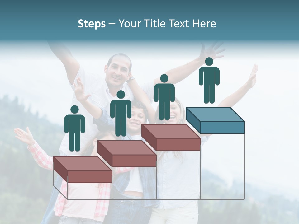 Together Bonding Children PowerPoint Template