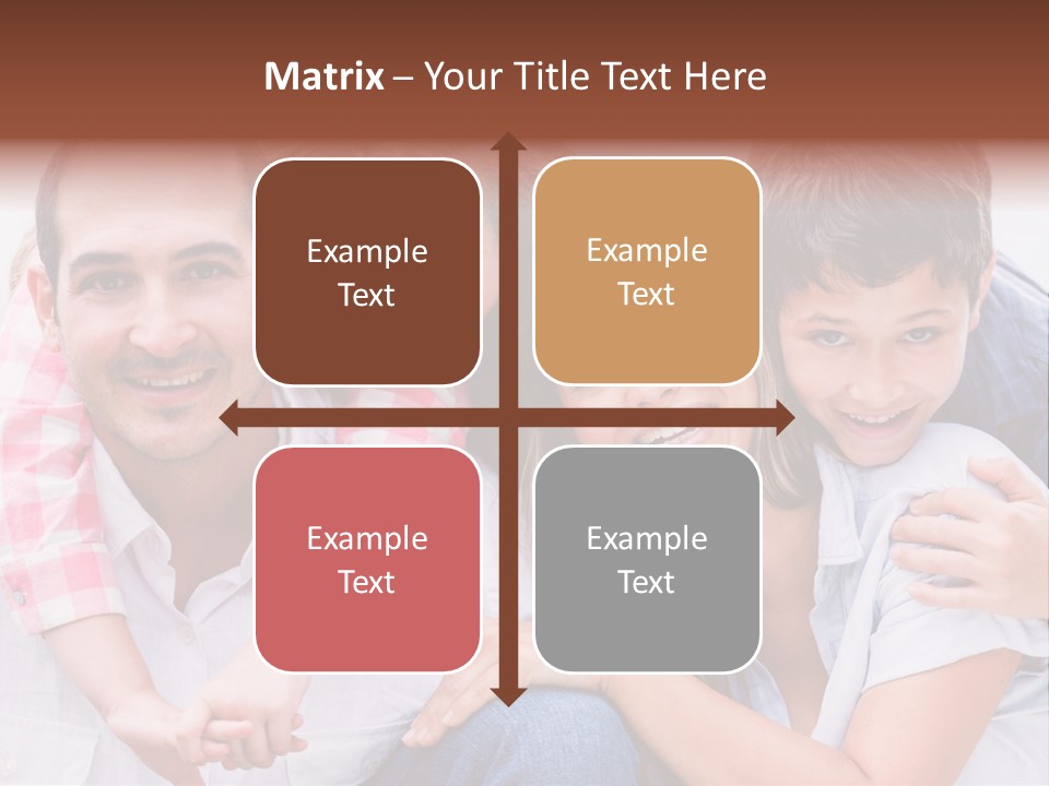 Children Outdoors Content PowerPoint Template