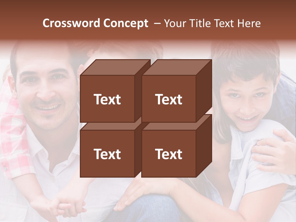 Children Outdoors Content PowerPoint Template