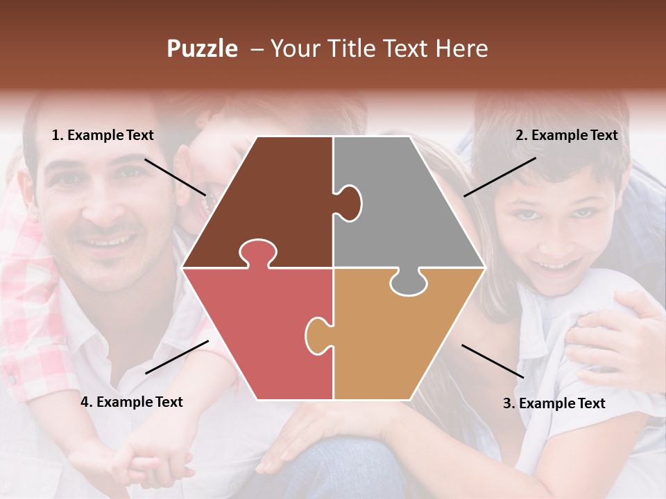 Children Outdoors Content PowerPoint Template