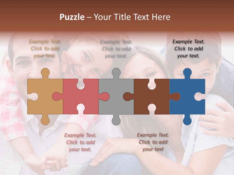 Children Outdoors Content PowerPoint Template