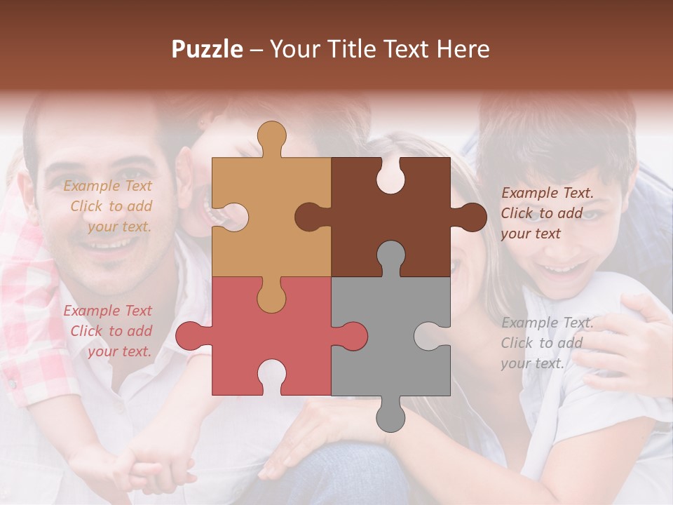 Children Outdoors Content PowerPoint Template