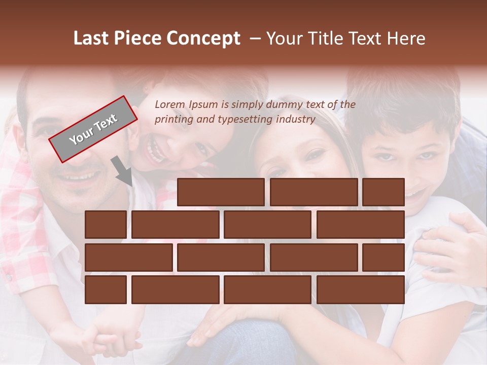 Children Outdoors Content PowerPoint Template