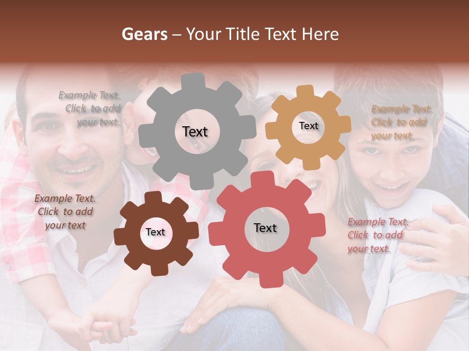 Children Outdoors Content PowerPoint Template