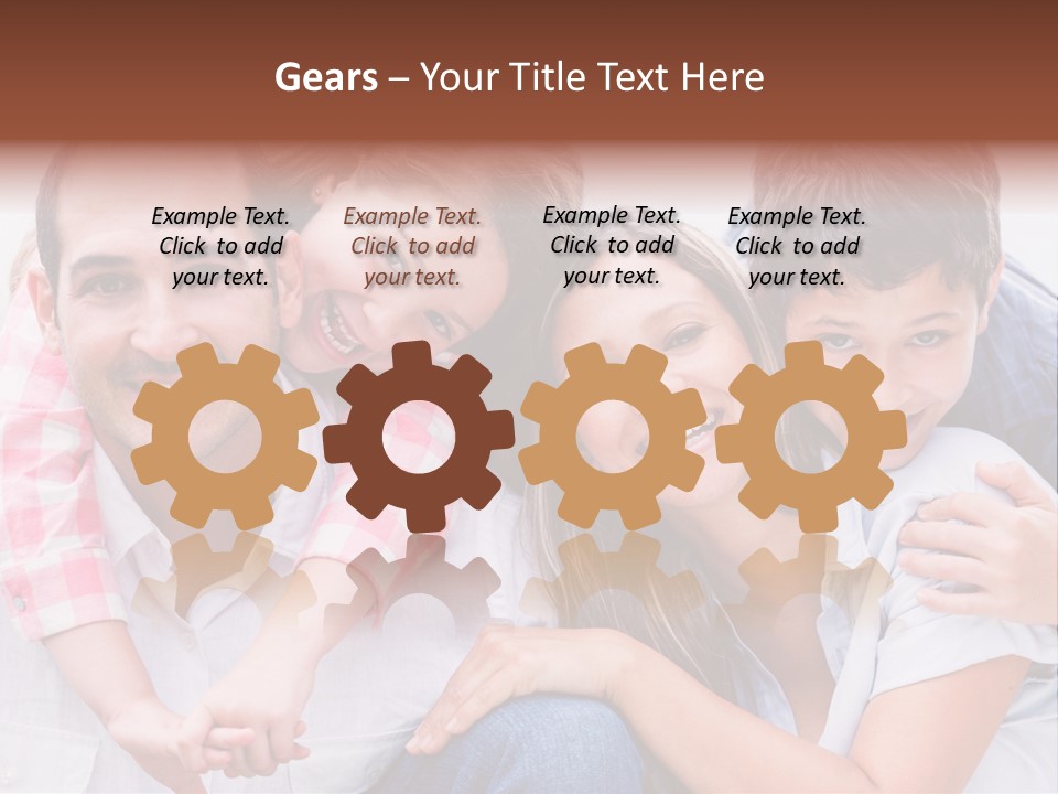 Children Outdoors Content PowerPoint Template