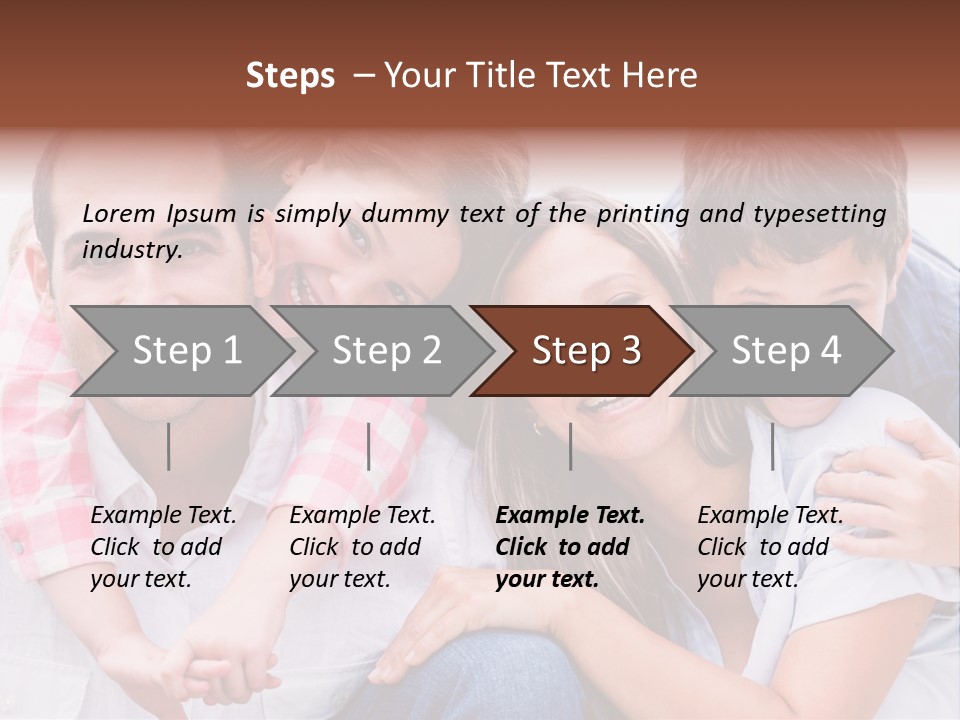 Children Outdoors Content PowerPoint Template