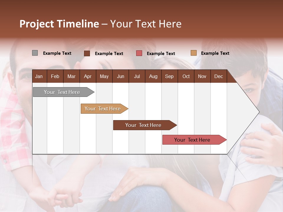 Children Outdoors Content PowerPoint Template