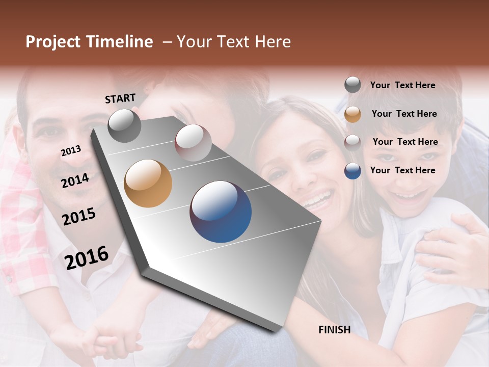 Children Outdoors Content PowerPoint Template