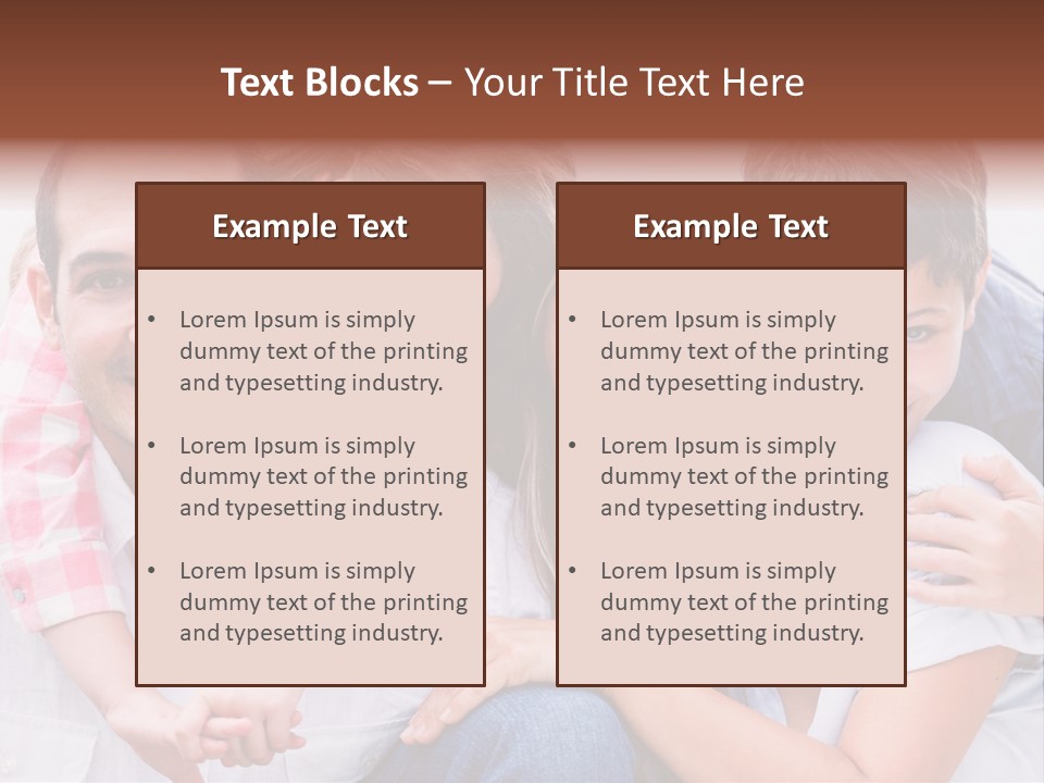 Children Outdoors Content PowerPoint Template