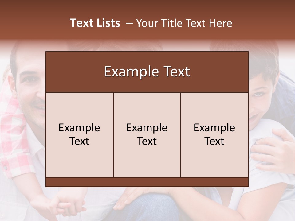 Children Outdoors Content PowerPoint Template