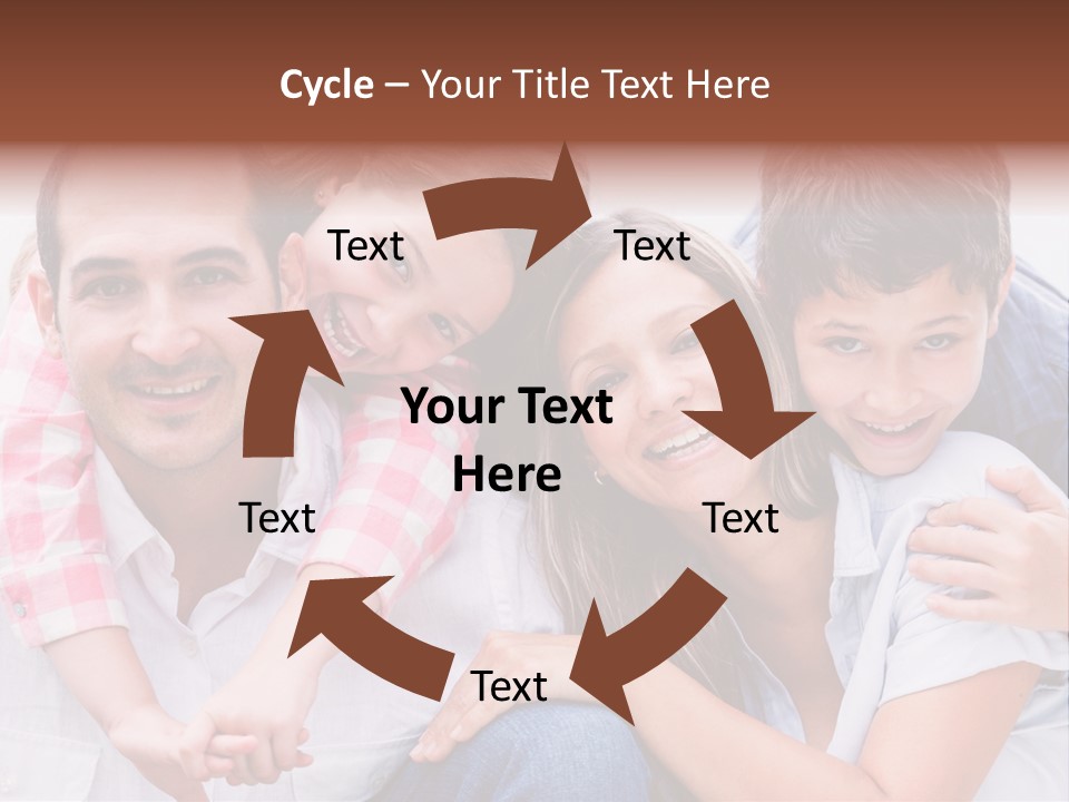 Children Outdoors Content PowerPoint Template