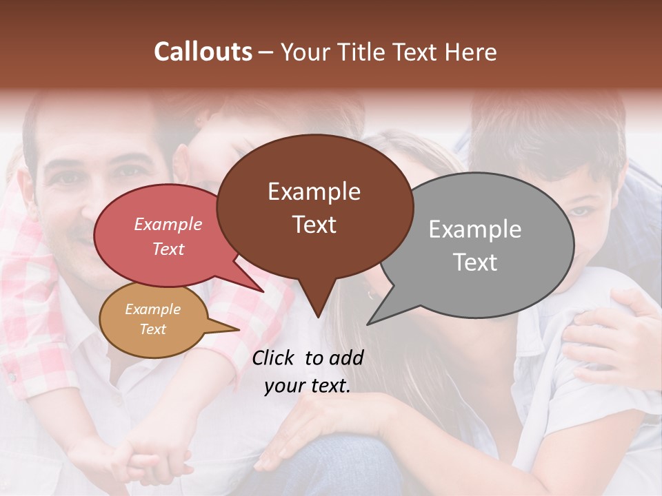 Children Outdoors Content PowerPoint Template