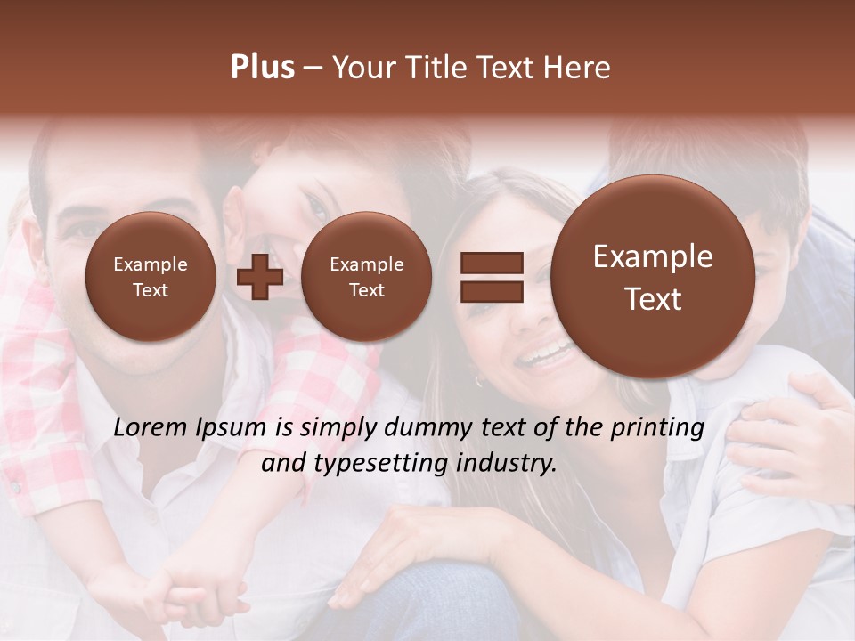 Children Outdoors Content PowerPoint Template