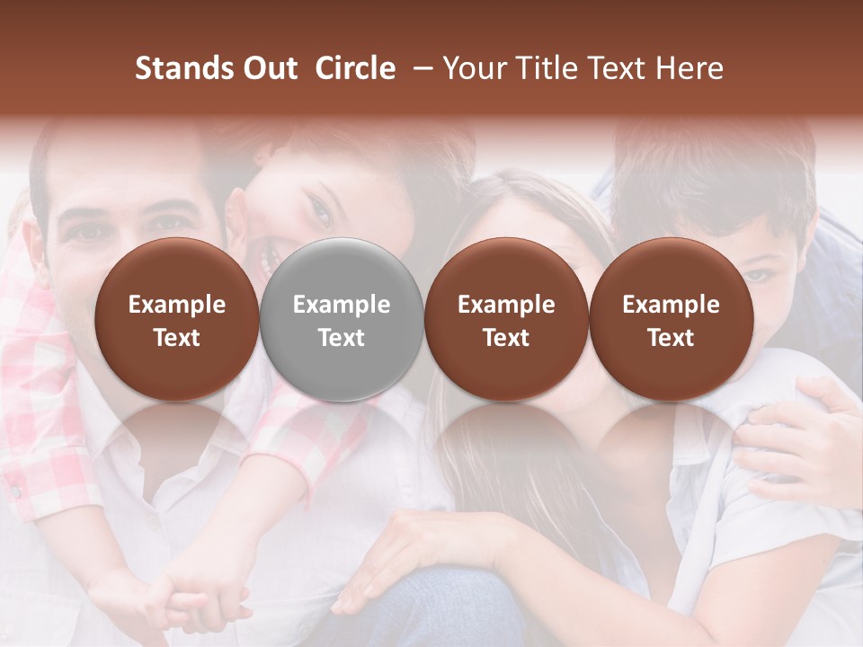 Children Outdoors Content PowerPoint Template