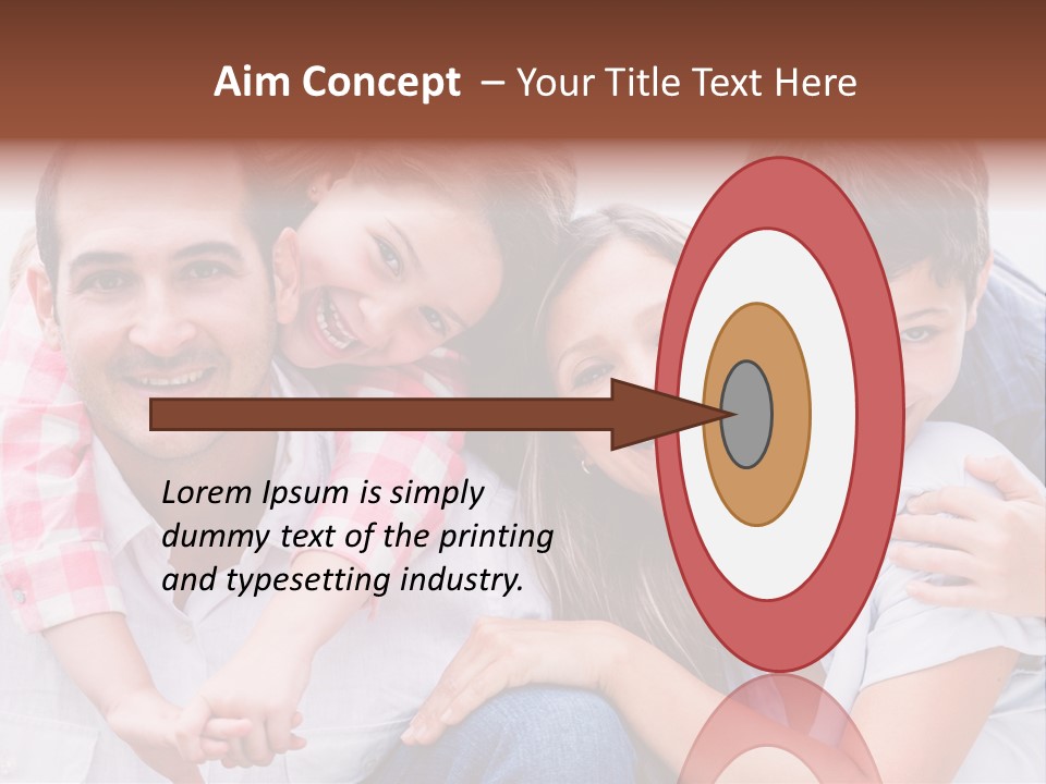 Children Outdoors Content PowerPoint Template