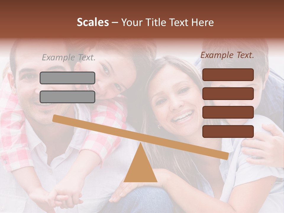 Children Outdoors Content PowerPoint Template