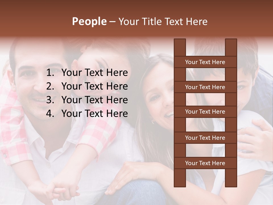 Children Outdoors Content PowerPoint Template