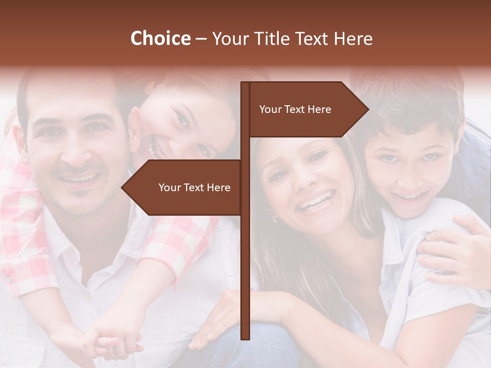 Children Outdoors Content PowerPoint Template