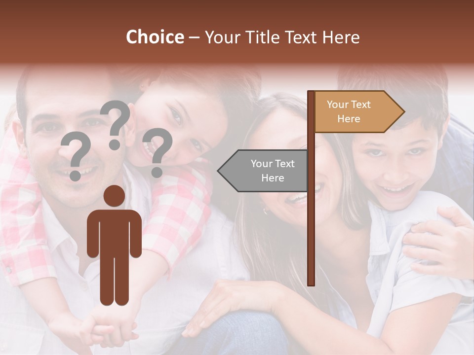 Children Outdoors Content PowerPoint Template