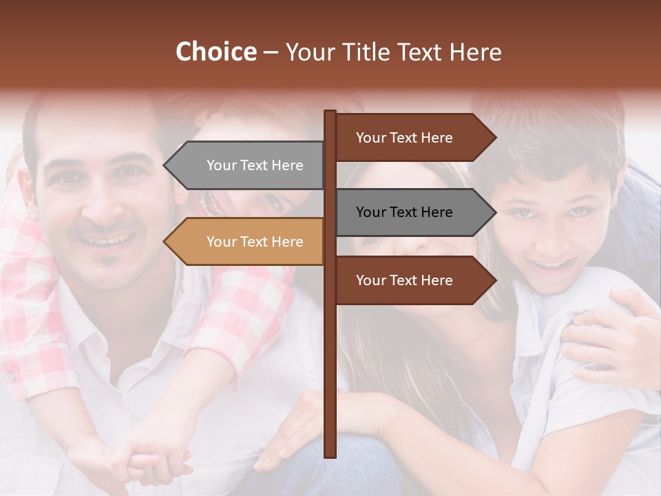 Children Outdoors Content PowerPoint Template