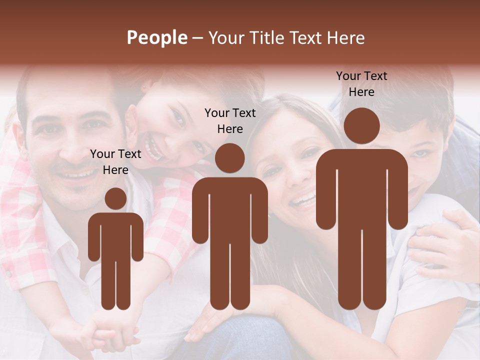 Children Outdoors Content PowerPoint Template