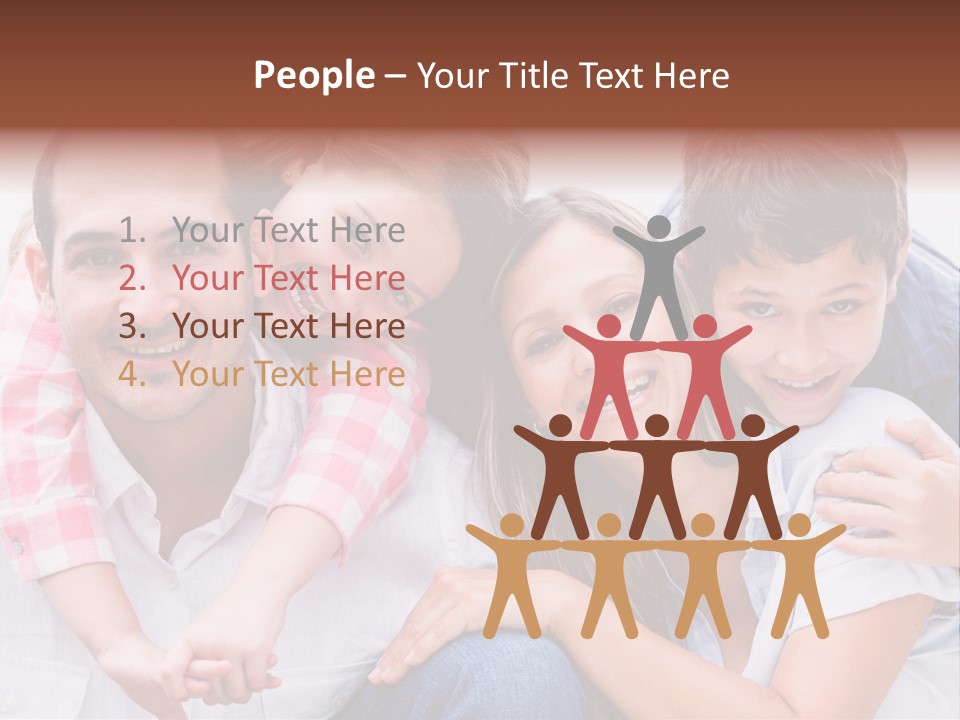 Children Outdoors Content PowerPoint Template