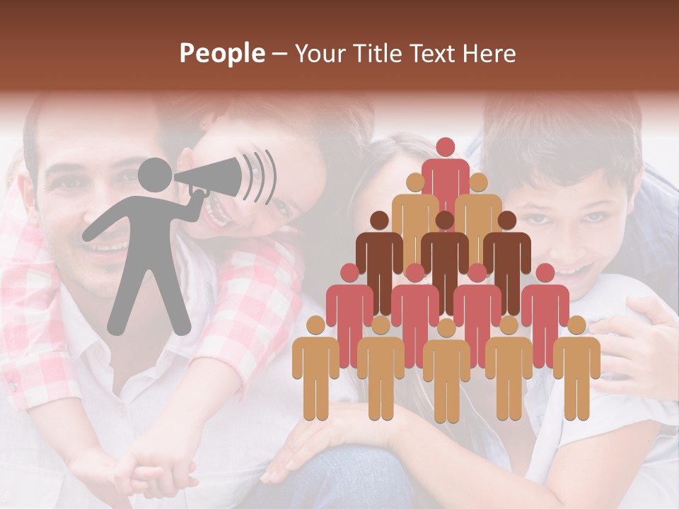 Children Outdoors Content PowerPoint Template