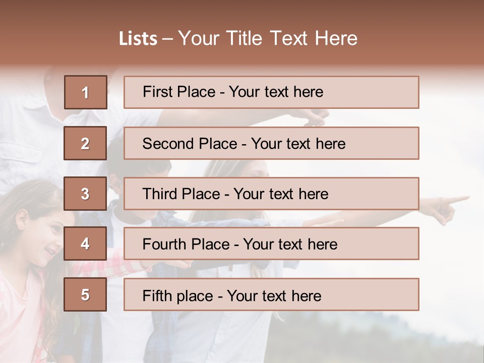 Love Cheerful Looking PowerPoint Template