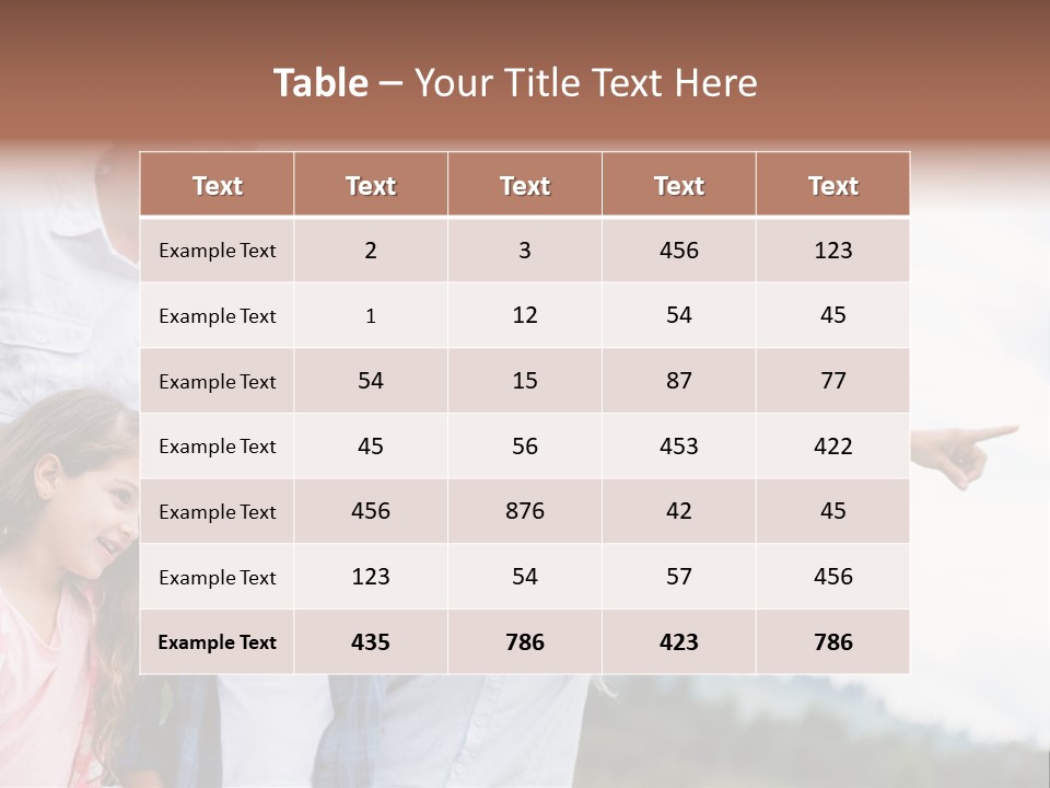 Love Cheerful Looking PowerPoint Template