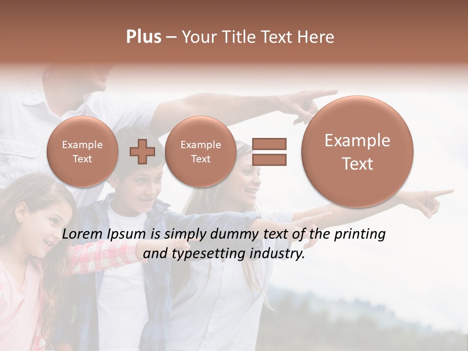 Love Cheerful Looking PowerPoint Template