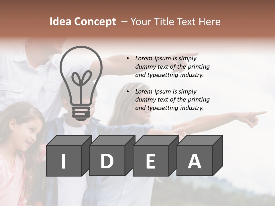 Love Cheerful Looking PowerPoint Template